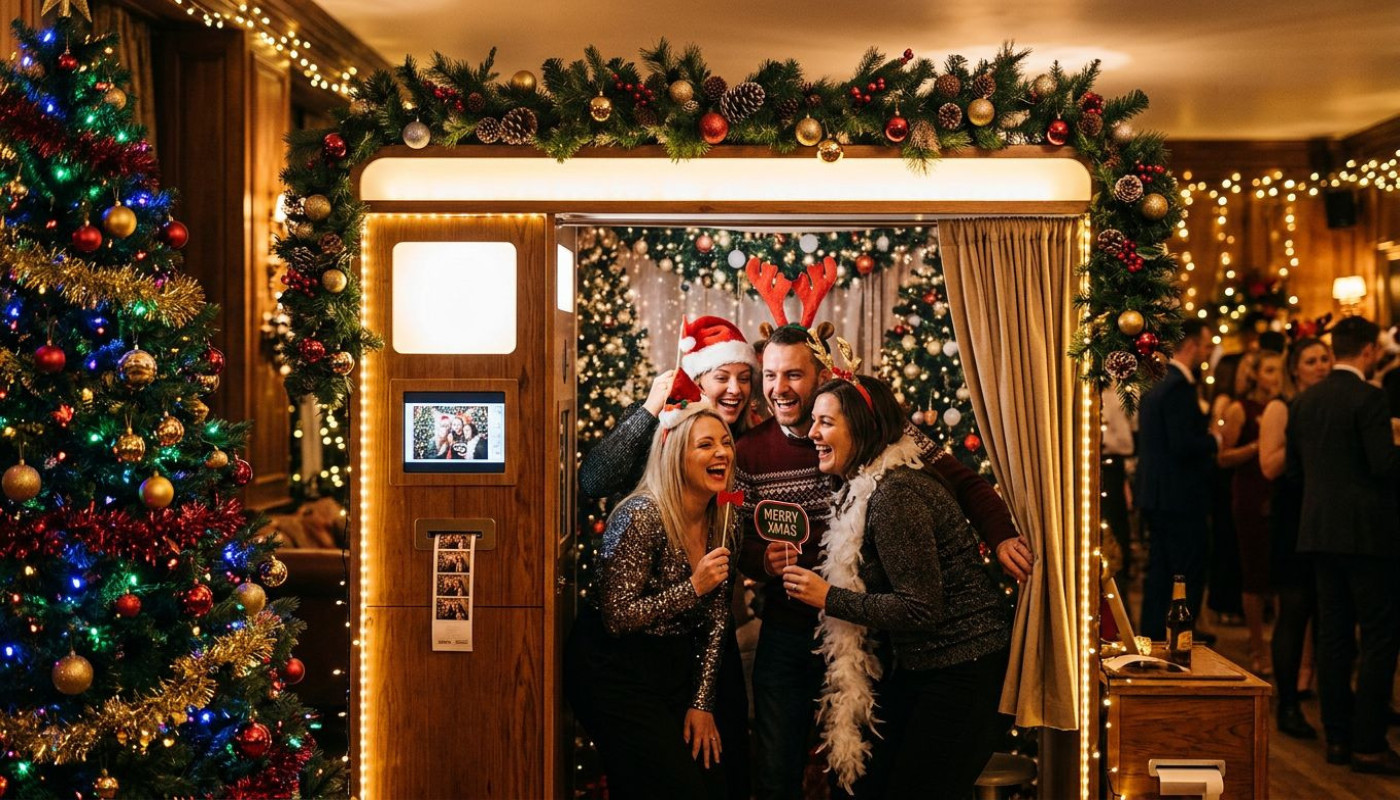 L’art de raconter votre événement : le photobooth s’invite à la magie de noël